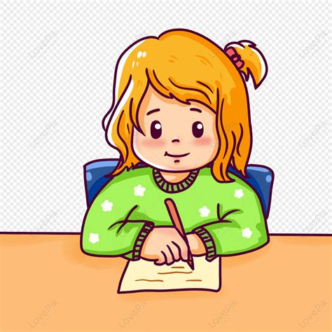 nagsusulat clipart